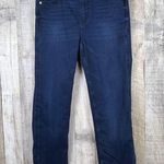 Marks & Spencer The Sienna Straight Size 10 Short Dark Blue Wash Jeans w… Photo 0