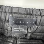 Sanctuary Black Faux Leather Jogger Pant Photo 1