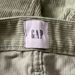 Gap  Shorts Green‎ Corduroy High Rise Womens 6/28 Raw Hem Neutral Festival Casual Photo 3