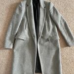 ZARA Wool Coat Gray Size XS Photo 0