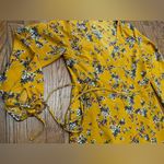 Primark  Mustard Floral Dress Photo 2