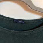 Brandy Melville Dark Green Cropped  Shirt Photo 2