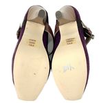 Miss Me Eiffel-3 Purple Faux Suede Heels - Size 7 Photo 8