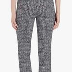 Hilary Radley  Pull On Capri Pant Black White Geometric Photo 2