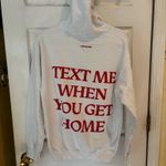 Lonely Ghost  Sweatshirt Text Me When You Get Lonely Photo 1