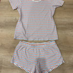 Lake Pajama Set Red&Blue Stripes M Multiple Size M Photo 0