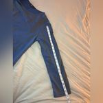 M Made in Italy Casual Blue Dolman Sleeve Crew Neck Dress 100% Cotton Photo 7