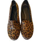 Dansko Olivia Calf Hair Cheetah Print Loafers Flats Slip On Size 41- US 10.5/11 Photo 2