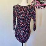 Eyelash Couture  floral stretchy tunic top Photo 3