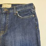 Free People Denim Skinny Jeans Dark Wash Mid Rise Stretch Distressed 29"β # Photo 7