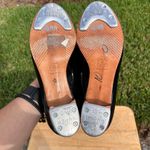 Capezio Danshuz Black Patent Leather Tap Shoes Size 7.5 Photo 6