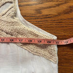 Darlin White Sleeveless Dress/Beach Coverup NO SIZE TAG see measurements Boho Photo 5