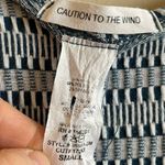 Caution to the Wind crop top with teal pattern Photo 8