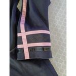 Weekend Basler womens medium black pink track jacket shoulder pads Photo 10