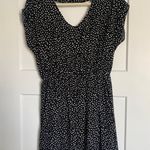Pink Rose Black Dot Dress Photo 0