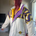 Nike NWT  X AMBUSH LAKERS WHITE PURPLE PUFF JACKET Photo 14