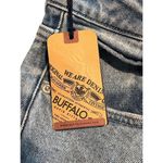 Buffalo David Bitton  Mom Jeans Womens Size 28 Blue Denim Stretch Relaxed Tapered Photo 8