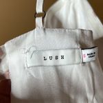 Lush Clothing Lush Blush Rose Cream Mini Dress Size Small Photo 7