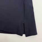 COS  Jersey Polo Mini Dress Navy Blue Minimalist Contemporary Academia Photo 7