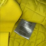 Levi's NWT Relaxed Bomber Jacket Ruched Sleeve Yellow Photo 7