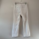 DL1961  Bridget Boot High Rise Instasculpt Crop Performance White Jeans Size 26 Photo 3