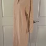 ZARA Oversized Sweatshirt Blush Pink Midi Dress Photo 10