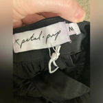 Petal and Pup NWT Ginnee Pleated Mini Dress Size Medium Black Photo 5