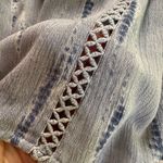 En Crème Baby Doll Mini Dress Small Blue Photo 2