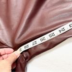 Pretty Little Thing  Women’s Faux Leather Pleated Trendy Cropped Trousers‎ Size 10 Photo 14