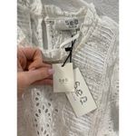 NWT Sea New York Georgina Ruffle Minidress White Size XXS Photo 5