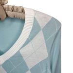 Brooks Brothers  Argyle Sweater Small Preppy Varsity Old Money‎ Tenniscore Photo 2