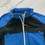 Tory Burch  Sport All-Weather Jacket Color block blue green M Sporty Rich Outdoor Photo 15