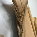 Princess Polly NWT  Villar Off The Shoulder Mini Dress Gold Size 2 Photo 2