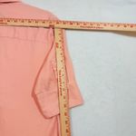 J.Crew 8 Cropped Buttoned Top Peach Blush Pastel Pink Beach Vaca Coastal Capsule Photo 6