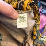 Soul Flower Multicolor Floral Midi Dress Yellow Size undefined Photo 3