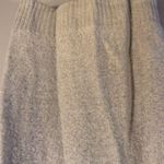 H&M neutral loose turtleneck womens sweater dress tunic Small S Photo 3