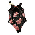 Tremaker women's size XL black floral one piece bathing suit Photo 1