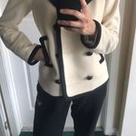 J.Crew White And Black  Peacoat Photo 4
