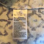 Chico's Chico’s Patterned Knit Top Tie Waist White Blue Yellow 2 L Large Photo 7