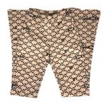 Off-White Monogram Split Hem Leggings Brown Black IT 40 US 6 NWT Photo 4