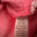 Charter Club Linen Embroidered Appliqué Tunic Size Medium Pink 3/4 Sleeve Photo 3