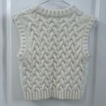 ZARA  Women Jacquard Space Invaders Taito Sweater Knit Short Vest SZ S Photo 4