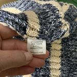 Urban Outfitters Skies Are Blue Blue Cream Striped Chunky Knit Dolman Sleeve Cardigan XS Photo 9