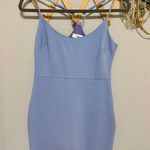Likely Blue High Slit Maxi Gala Formal Cocktail Sammy Dress Size 6 Photo 5