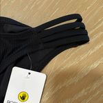 Body Glove Women's Ibiza Flirty Surf Rider Bikini Bottom, Black, size Large, NWT Photo 4