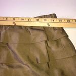 Multi tiered ruffled skirt Tan Size 8 Photo 2
