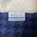 Columbia  Benton Springs Overlay Vest‎ Size Small Blue/Black Houndstooth Print Photo 5