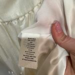 Black Halo  Dixie Tiered Crepe Dress White, size Large‎ Photo 4