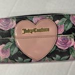 Juicy Couture Pink and Black Floral Wallet Photo 0