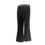 ZARA  Straight Leg Career Trouser Dress Pants Pockets Clasp Button Close XS Black Photo 11